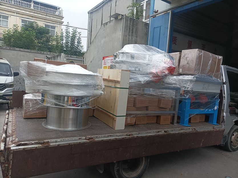 旋振筛、直排筛、直线筛等发货